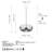 Elegant Gold Chandelier, Adjustable Height (25 to 43.7 inches), Metal Body, 14.2 inches Diameter | Fits E27 Bulb (Max 40W), Perfect for Dining Room & Living Room, Stylish Lighting Fixture for Modern Decor