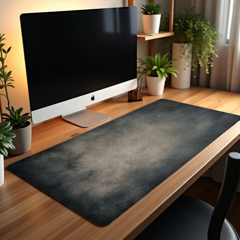 Polyester Desk Pad, 14.4x12.1