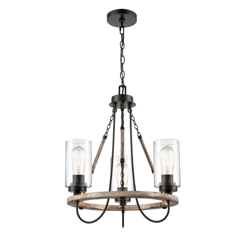 Lustre empire 3 lumières de style bougie Paladin