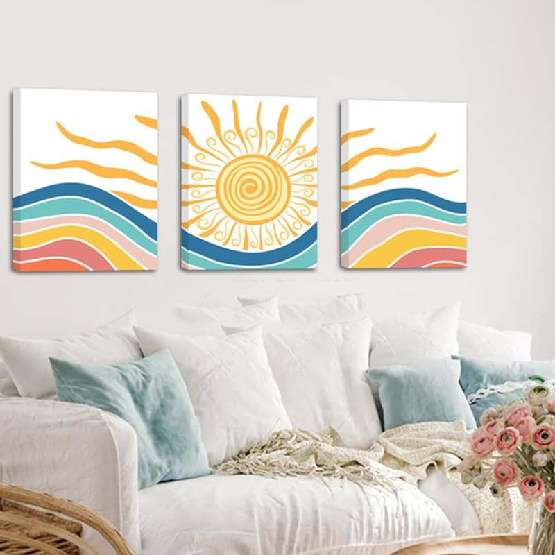 3 Piece Wrapped Canvas Print