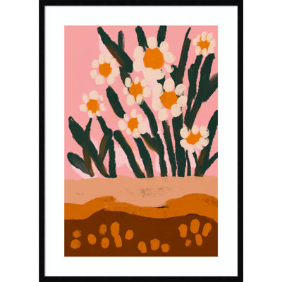 Galya "Pastel Flower Impression No 3" Print