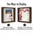 Sturdevant Shadow Box Frame Composite Wood with Glass for Hanging and Tabletop-70902502-90975831