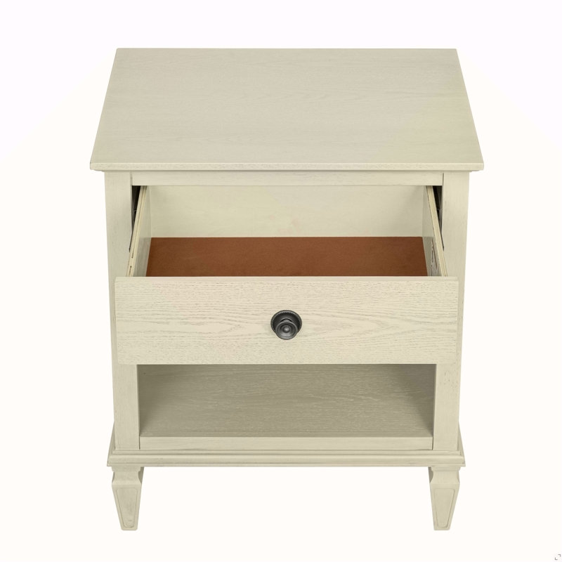 Table de chevet crème antique, Crème