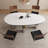 Light luxury modern high-end dining table-107124143