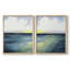 Impression encadrée Sherbet Sunset Diptych I-Premium - prête à être accrochée - aucun clou requis - aucun clou requis-1492298142-1492298117