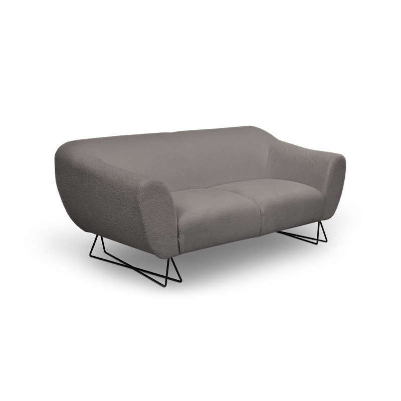 Jewett 2 Seater Loveseat, Light Brown