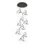 Luminaire suspendu rond à 9 lumières Vornado-97826413