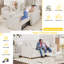 2 Seater Linen Sofa Bed-896693827