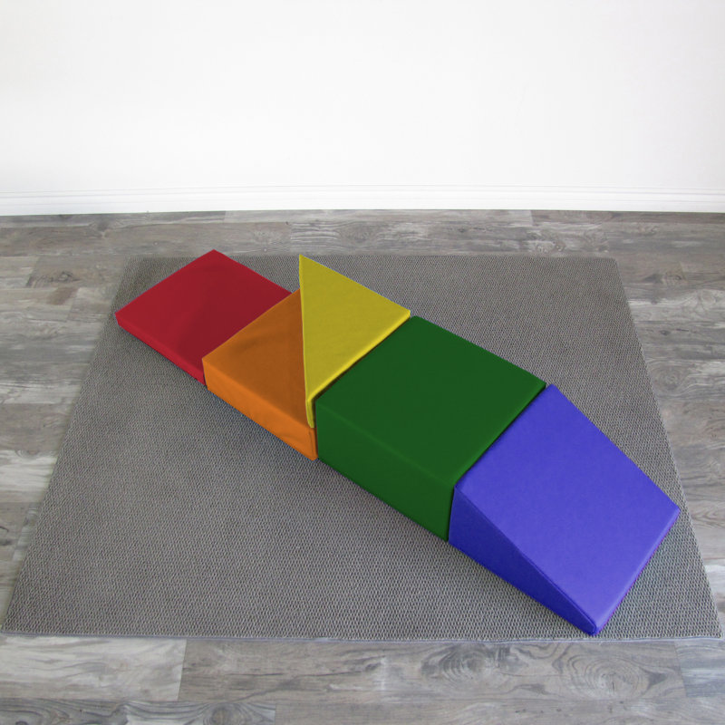 Colorful Soft Foam Corkscrew Climber for Toddlers