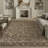 Kitty Machine Washable Oriental Area Rug with Non-Slip Backing-439784414-467423286