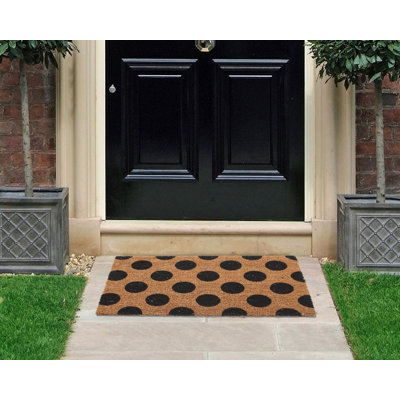 Non-Slip Polka Dots Doormat