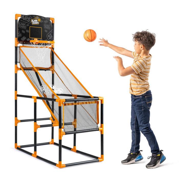 Slam Stars Single Hoop Indoor Basketball Game Allamon