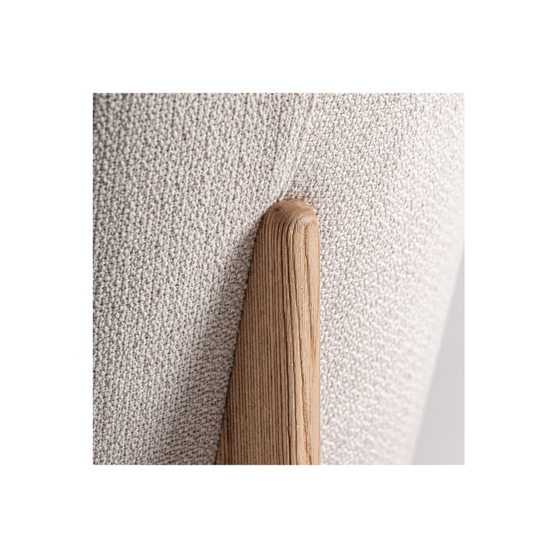Nara Dining Chair, Brown, Beige