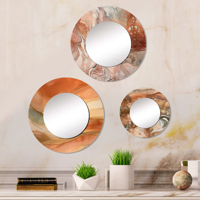 Ensemble de 3 miroirs Gries