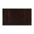 Rectangular 52-Inch Extension Dining Table, Cappuccino