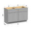 Base de meuble-lavabo double 48 po seulement-106891037