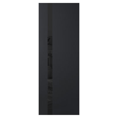 Dalle de porte intérieure moderne laminée blanc doux Glam G-Pro 1G seulement 36 po x 84 po