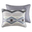 Blue 8 Full Comforter Offering Heavy-weight , Skin- Microfiber, Geometric Pattern, And A Luxurious Look Soft