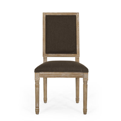 Christopher Knight Home Stylish And Comfortable Fabric - Upholstered Dining Chair With Multiple Colour And Material Combinations, Ideal For Dining Rooms, Kitchens, And Various Family Gathering Occasions