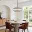 Lustre tambour 4 lumières en lin moderne-170894090-170894092-170894093