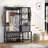 Faun 71" Hall Tree With Storage Bench-106588169