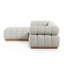 Roma Outdoor 3Pc Sectional W/ Ottoman-Hayes Cream-694924304-694818087