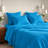 Hotel Luxurious Bamboo Blend Deep Pockets Breathable Cooling Bed Sheet Set 2000 Series-963829519-1060586721