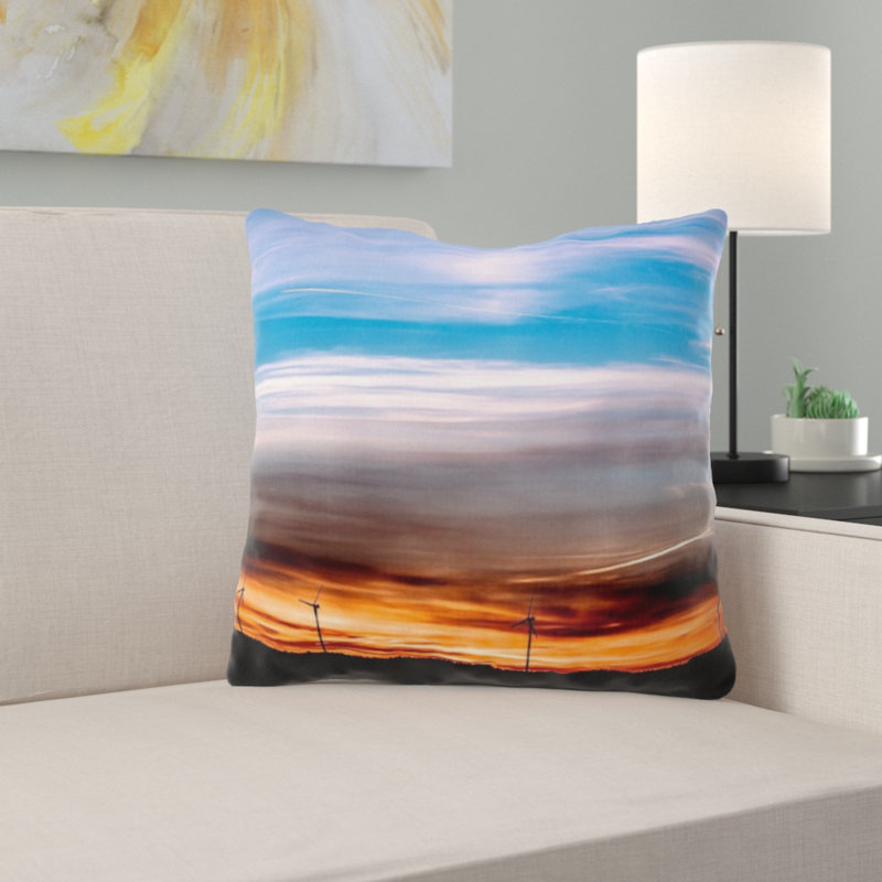 Coussin coucher de soleil