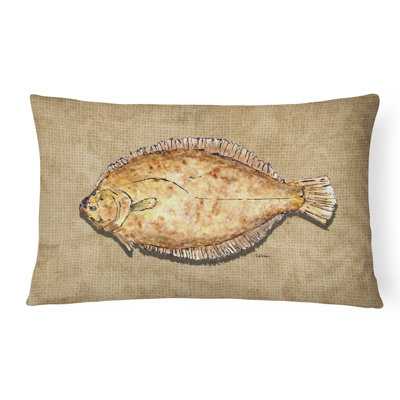 Coussin décoratif intérieur/extérieur flounder