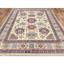 Tapis ivoire noué à la main nouvel âge 9 pi 1 po x 11 pi 7 po Katiuscia