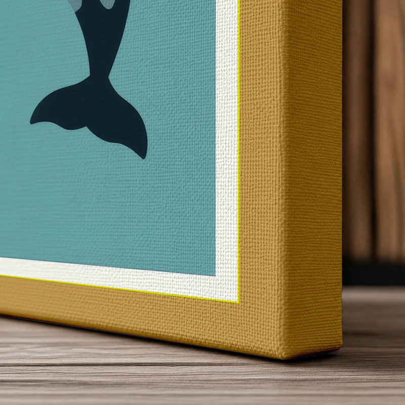 Print, 24x16 - 61.0 x 40.6 cm, Ochre Border
