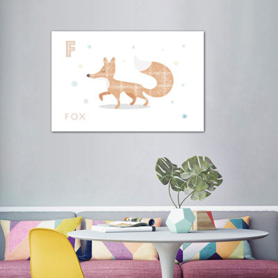Renard - impression d'art graphique