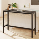 Amner Metal Base Dining Table