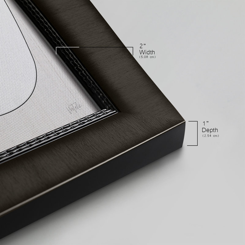 «I'm On A Roll Premium», toile encadrée prête à être accrochée, Toile encadrée noire à coins fermés