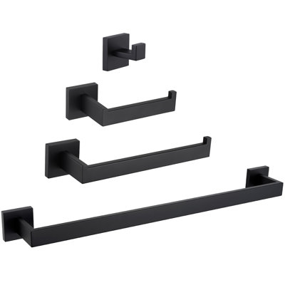 4 - Piece Bathroom Hardware Set
