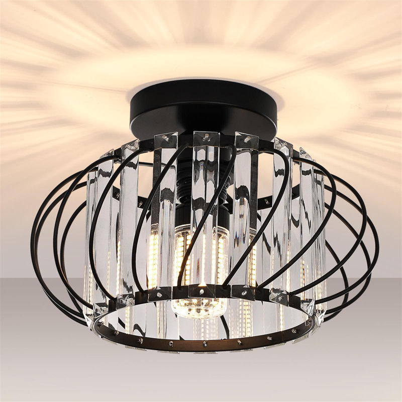 Akman Crystal Flush Mount