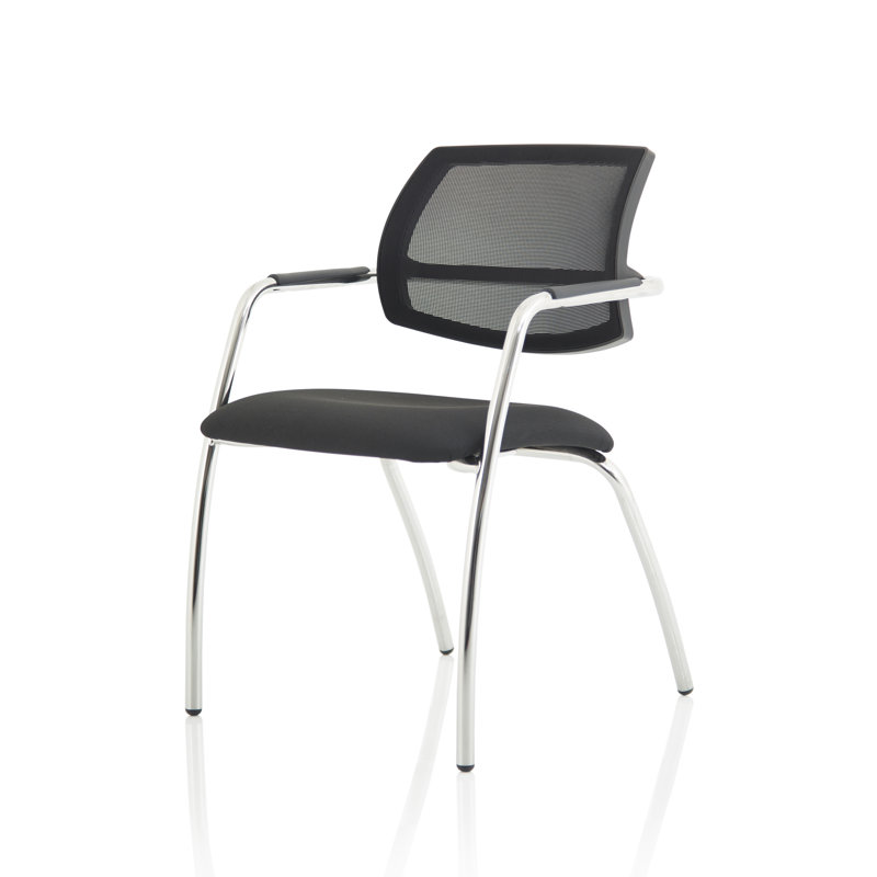 Berthena Upholstered Armchair, Black