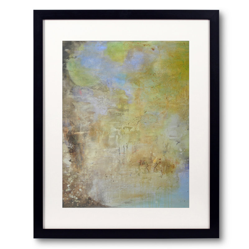 234 Galaxy Dance par Anne B. Schwartz - peinture encadrée, H 31,25 po x l 25,25 po