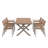 U_Style Experience Outdoor Dining Freedom With A Flexible Set Including Six Chairs And A Table That Extends From 62.9 To 82.6 Inches For Personalized Arrangements-941447755
