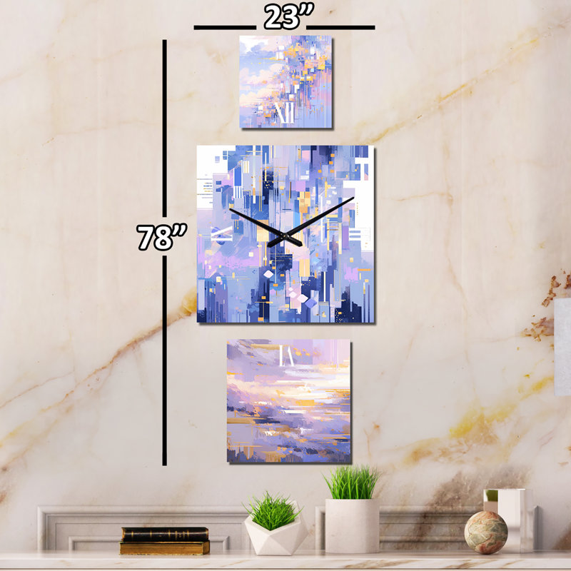 Lylo Metal Wall Clock