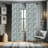 Geometric Semi-Sheer Rod Pocket Curtain Panels-45202553