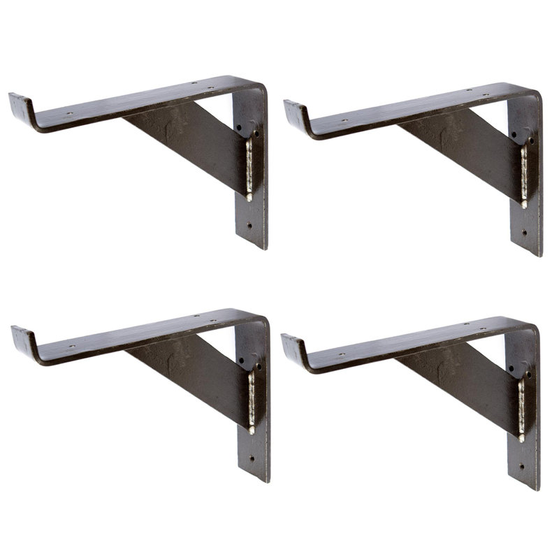 Hammer & Tongs - Gallows Style Scaffold Board Shelf Bracket - D240mm - Raw
