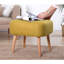 Conway 50cm Wide Square Footstool Ottoman-927257042