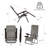 Garett Zero Gravity Chairs - Outdoor Chairs with Side Tables and Cupholders by Lavish Home-767149737