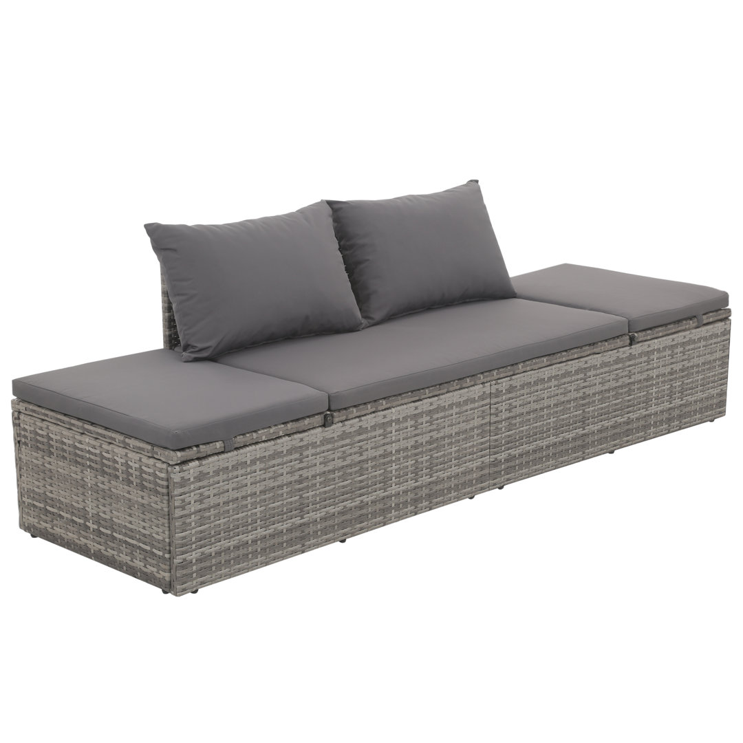 Gartensofa Heti mit Kissen