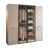 Sandy Beige/Fluted Glass selected
