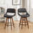 Shontina 20.47" W Faux Leather Swivel Stools-481374837-502297924