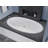 Martinique 60'' x 36'' Whirlpool Acrylic Bathtub-11770276