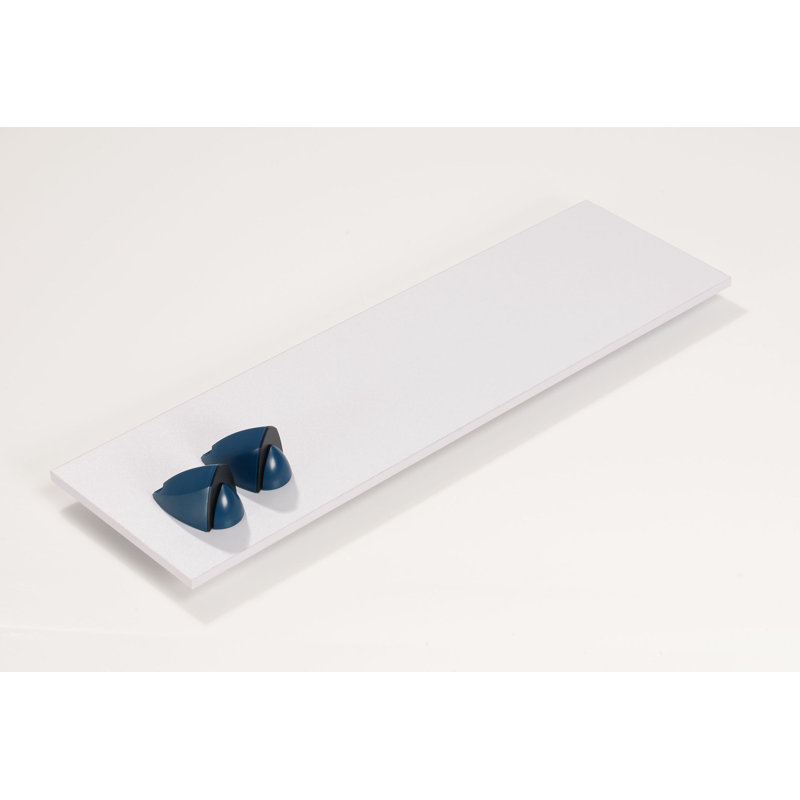 Bracket Shelf, 3.38" H x 24" W x 7.06" D, Green