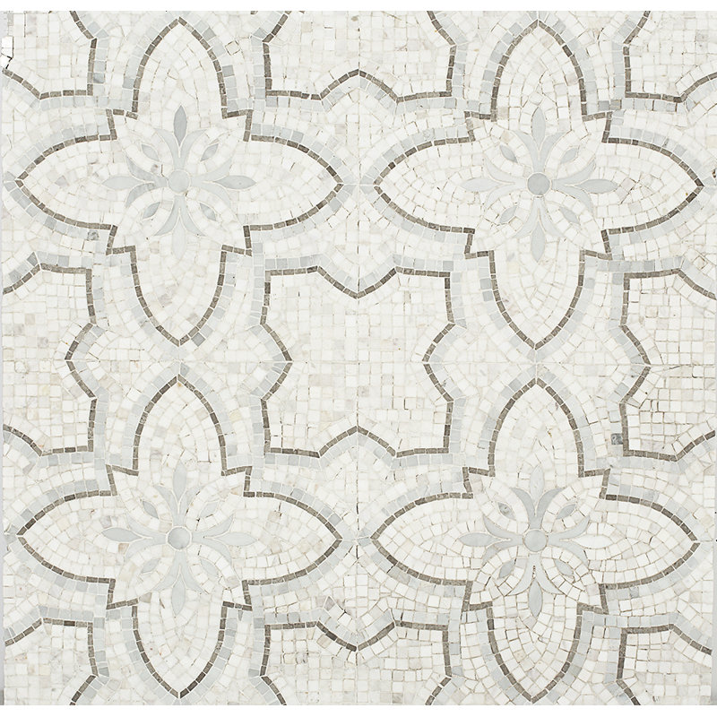 Carrelage mosaïque en marbre Garden